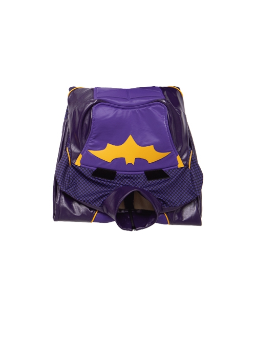 Game Batman Gotham Knights Batwoman Battle Suit Halloween Cosplay Costume Purple Bodysuit
