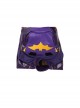 Game Batman Gotham Knights Batwoman Battle Suit Halloween Cosplay Costume Purple Bodysuit