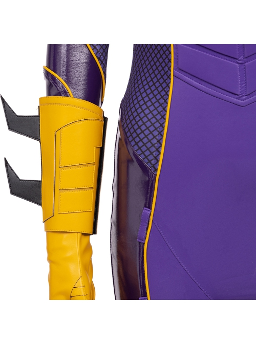 Game Batman Gotham Knights Batwoman Battle Suit Halloween Cosplay Accessories Yellow Gloves And Wrist Guards