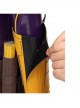 Game Batman Gotham Knights Batwoman Battle Suit Halloween Cosplay Accessories Yellow Gloves And Wrist Guards