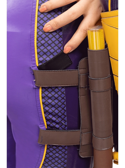 Game Batman Gotham Knights Batwoman Battle Suit Halloween Cosplay Accessories Waistband And Leg Bag Components