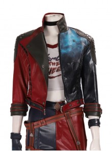Suicide Squad Kill The Justice League Harley Quinn Halloween Cosplay Costume Jacket