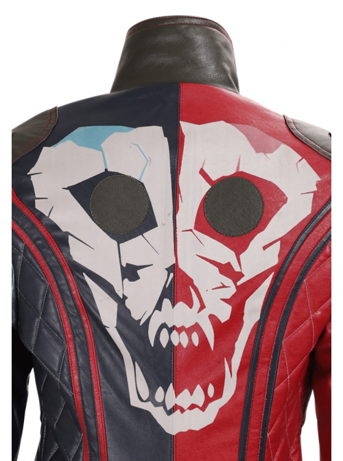 Suicide Squad Kill The Justice League Harley Quinn Halloween Cosplay Costume Jacket