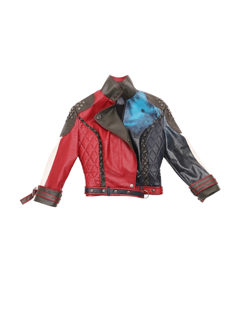Suicide Squad Kill The Justice League Harley Quinn Halloween Cosplay Costume Jacket