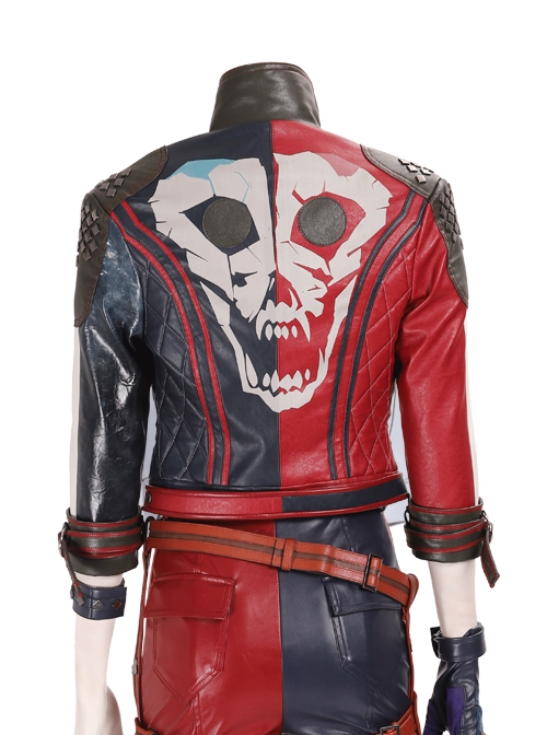 Suicide Squad Kill The Justice League Harley Quinn Halloween Cosplay Costume Jacket
