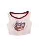 Suicide Squad Kill The Justice League Harley Quinn Halloween Cosplay Costume White Short Vest