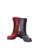 Suicide Squad Kill The Justice League Harley Quinn Halloween Cosplay Accessories Boots