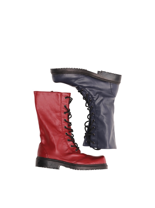 Suicide Squad Kill The Justice League Harley Quinn Halloween Cosplay Accessories Boots