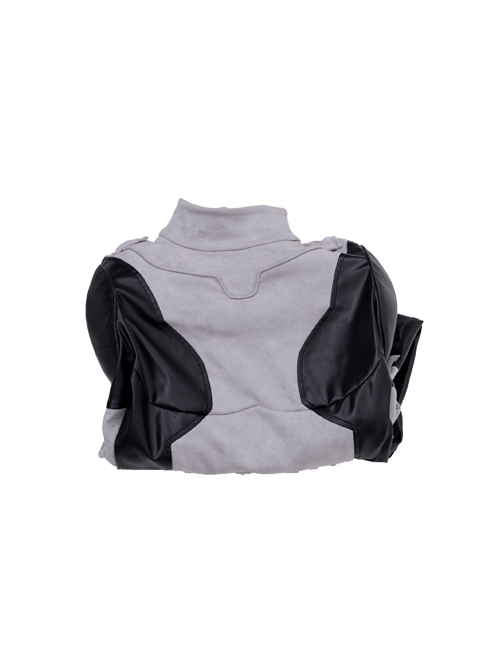 Comics X-Force White Deadpool Gray-black Battle Suit Halloween Cosplay Costume Bodysuit