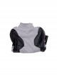 Comics X-Force White Deadpool Gray-black Battle Suit Halloween Cosplay Costume Bodysuit