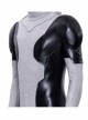 Comics X-Force White Deadpool Gray-black Battle Suit Halloween Cosplay Costume Bodysuit