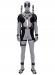 Comics X-Force White Deadpool Gray-black Battle Suit Halloween Cosplay Accessories Gray Gloves