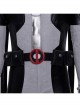 Comics X-Force White Deadpool Gray-black Battle Suit Halloween Cosplay Accessories Waist Belt And Back Straps Components