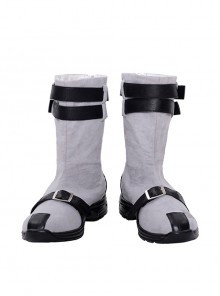 Comics X-Force White Deadpool Gray-black Battle Suit Halloween Cosplay Accessories Gray Boots