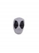 Comics X-Force White Deadpool Gray-black Battle Suit Halloween Cosplay Accessories Gray PE Headcover
