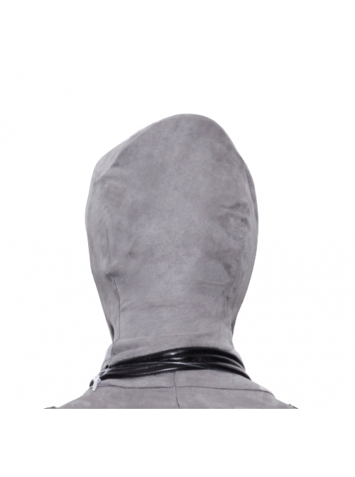 Comics X-Force White Deadpool Gray-black Battle Suit Halloween Cosplay Accessories Gray PE Headcover