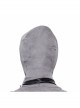 Comics X-Force White Deadpool Gray-black Battle Suit Halloween Cosplay Accessories Gray PE Headcover