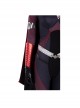 The Boys Season 2 Stormfront Dark Red Battle Suit Halloween Cosplay Accessories Red Wrist Guards