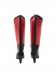 The Boys Season 2 Stormfront Dark Red Battle Suit Halloween Cosplay Accessories Black Boots