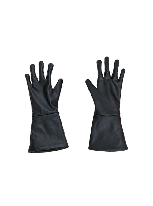 Star Wars Squadrons Fighter Flight Suit Halloween Cosplay Accessories Black Gloves