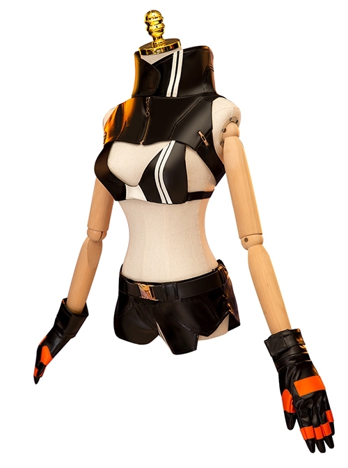 Black Rock Shooter Dawn Fall BRS Halloween Cosplay Costume Full Set