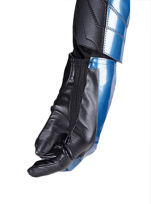 Titans Season 3 Nightwing Dick Grayson Battle Suit Leather Version Halloween Cosplay Accessories Gloves