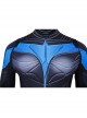 Titans Season 3 Nightwing Dick Grayson Battle Suit Printing Version Halloween Cosplay Costume Bodysuit