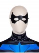 Titans Season 3 Nightwing Dick Grayson Battle Suit Printing Version Halloween Cosplay Accessories Eye Mask And Gloves