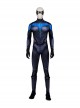 Titans Season 3 Nightwing Dick Grayson Battle Suit Printing Version Halloween Cosplay Accessories Eye Mask And Gloves
