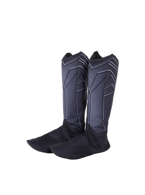 Titans Season 3 Nightwing Dick Grayson Battle Suit Printing Version Halloween Cosplay Accessories Boots