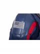 The Falcon And The Winter Soldier U.S.Agent Captain America John F. Walker Halloween Cosplay Costume Blue Long Sleeve Top