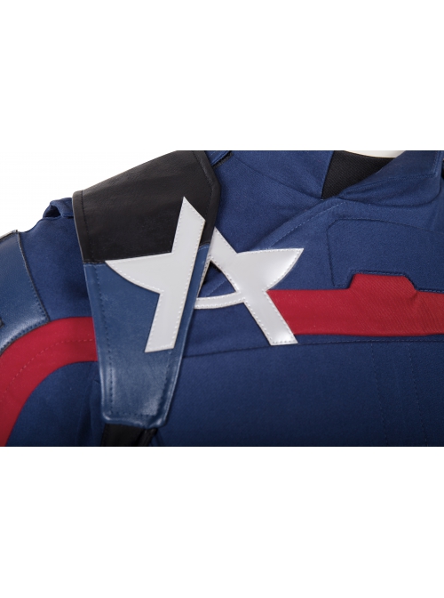 The Falcon And The Winter Soldier U.S.Agent Captain America John F. Walker Halloween Cosplay Costume Vest Back Shoulder And Back Straps