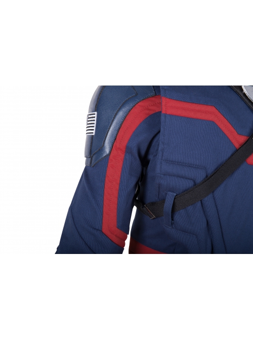 The Falcon And The Winter Soldier U.S.Agent Captain America John F. Walker Halloween Cosplay Costume Vest Back Shoulder And Back Straps