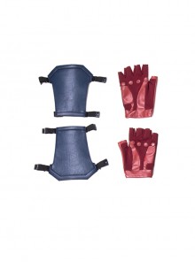 The Falcon And The Winter Soldier U.S.Agent Captain America John F. Walker Halloween Cosplay Accessories Gloves And Wrist Guards