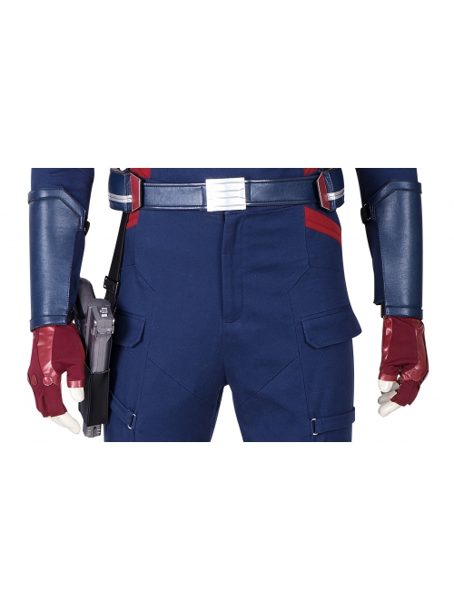 The Falcon And The Winter Soldier U.S.Agent Captain America John F. Walker Halloween Cosplay Accessories Gloves And Wrist Guards