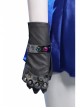 Final Fantasy VII Remake Tifa Lockhart Blue Sexy Backless Dress Halloween Cosplay Accessories Black Gloves