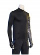The Falcon And The Winter Soldier Winter Soldier Bucky Barnes Brown Jacket Set Halloween Cosplay Costume Black Bottoming Top