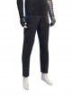 The Falcon And The Winter Soldier Winter Soldier Bucky Barnes Brown Jacket Set Halloween Cosplay Costume Black Trousers