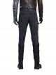 The Falcon And The Winter Soldier Winter Soldier Bucky Barnes Brown Jacket Set Halloween Cosplay Costume Black Trousers