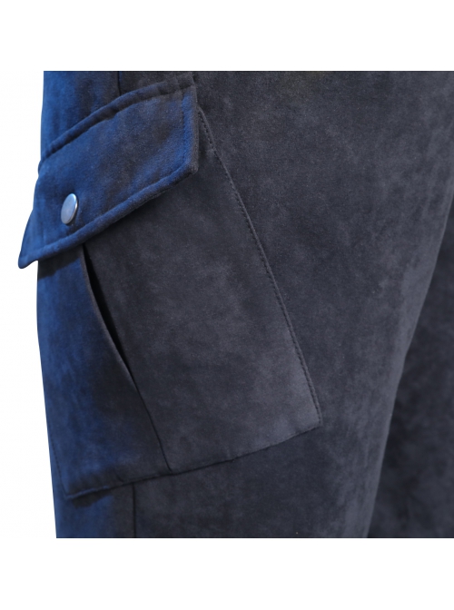 The Falcon And The Winter Soldier Winter Soldier Bucky Barnes Brown Jacket Set Halloween Cosplay Costume Black Trousers