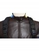 The Falcon And The Winter Soldier Winter Soldier Bucky Barnes Brown Jacket Set Halloween Cosplay Accessories Belt And Back Straps