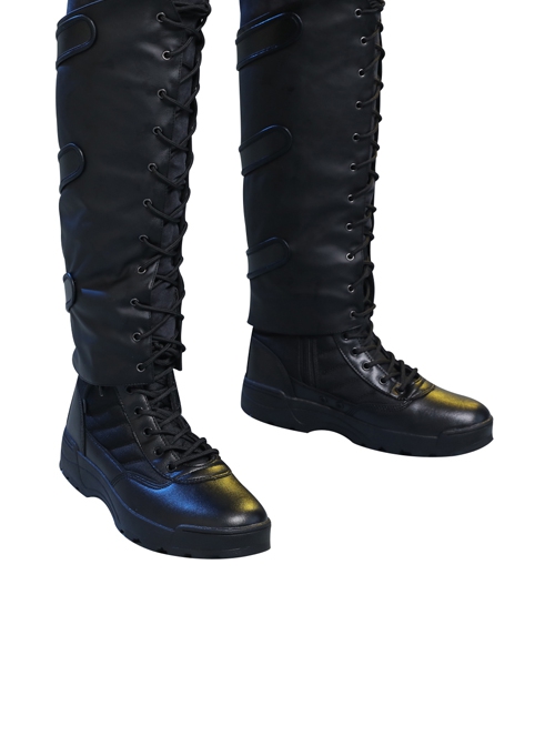 The Falcon And The Winter Soldier Winter Soldier Bucky Barnes Brown Jacket Set Halloween Cosplay Accessories Black Shoes