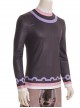 Xenoblade Chronicles Shulk Pink Vest Jacket Set Halloween Cosplay Costume Bottoming Top