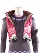 Xenoblade Chronicles Shulk Pink Vest Jacket Set Halloween Cosplay Costume Pink Vest