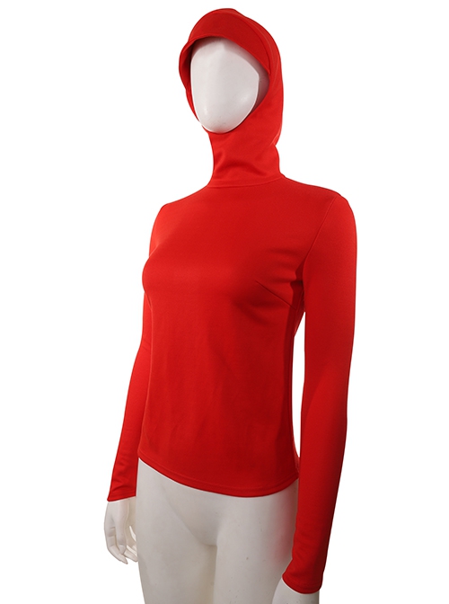 Star Wars Episode I The Phantom Menace Padme Amidala Orange Gradient Dress Halloween Cosplay Costume Red Bottoming Top