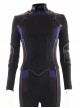 Marvel's Agents Of S.H.I.E.L.D. Quake Daisy Johnson Black Battle Suit Halloween Cosplay Costume Black Top