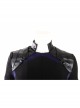 Marvel's Agents Of S.H.I.E.L.D. Quake Daisy Johnson Black Battle Suit Halloween Cosplay Costume Black Top