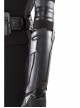 Marvel's Agents Of S.H.I.E.L.D. Quake Daisy Johnson Black Battle Suit Halloween Cosplay Accessories Black Wrist Guards And Gloves