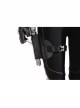 Marvel's Agents Of S.H.I.E.L.D. Quake Daisy Johnson Black Battle Suit Halloween Cosplay Accessories Black Leg Guards And Holster