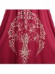 Game Elden Ring Malenia Outfit Halloween Cosplay Costume Red Cloak